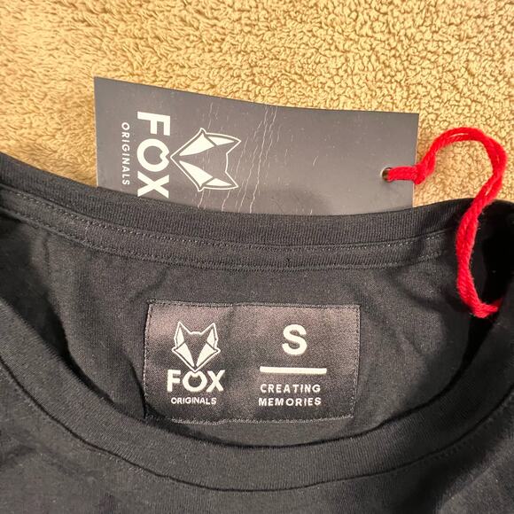 NWT Fox Originals, Black, Amsterdam Biketown Crewneck T-Shirt, Size Small - Picture 3 of 8